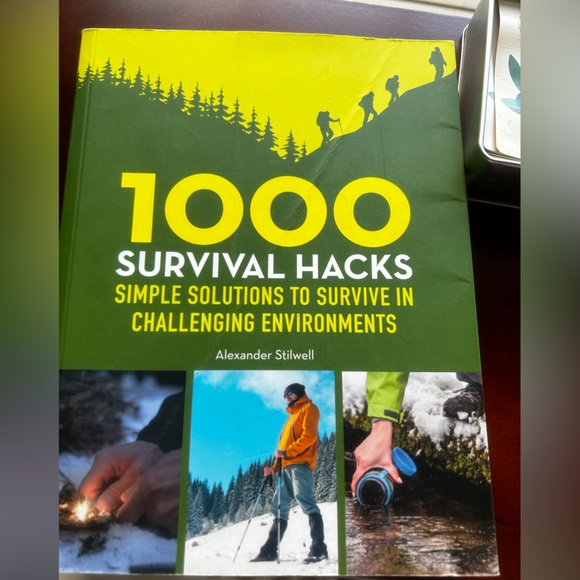 Bundle - 1000 Survival Hacks: Simple Solutions to Survive + 53 Eco Warrior Cards - Picture 2 of 6
